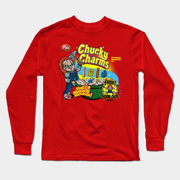 Chucky Charms! Long Sleeve T-Shirt by Punksthetic